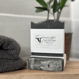 Goat Milk Soap - Charcoal Peppermint