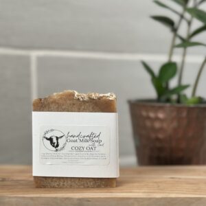 Goat Milk & Lars Soap - Cozy Oats Gentle Exfoliation Bar